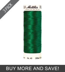 Irish Green (3406-5415) - Poly Sheen - 220 Yards (3 Pack)