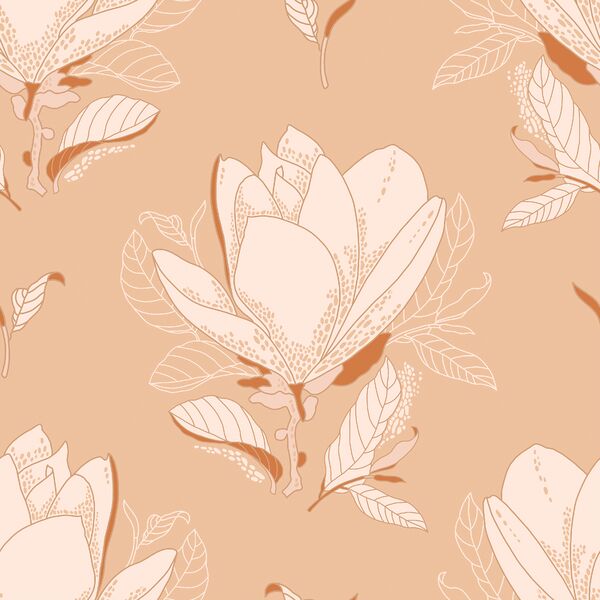 Magnolias in Peach