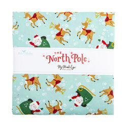 The North Pole Flannel 10" Square Pack
