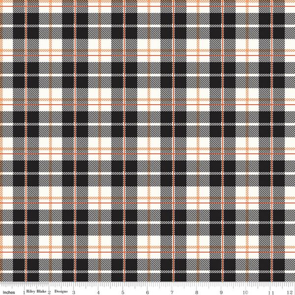 Plaid in Black