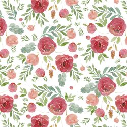 Wild Roses in White