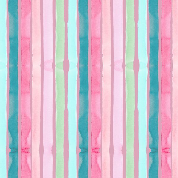 Painted Stripes in Sweet Mauve