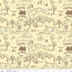 100 Aker Map in Yellow