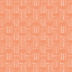 Garden Basketweave in Melon