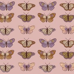 Winged Garden in Vintage Rose