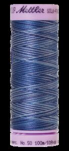 Evening Blue (9075-9812) - Silk Finish Cotton Multi 50wt - 109 Yards