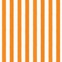 Vertical Stripes in Orange