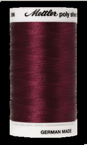 Burgundy (2596-2222) - Poly Sheen - 875 Yards