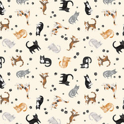 Tossed Cats in Cream