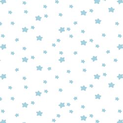 Star Light in Robins Egg on White