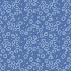 Morning Glories in Lapis