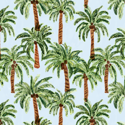 Palm Paradise in Sea