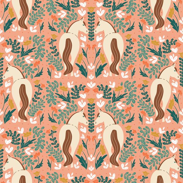 Horseplay in Blossom