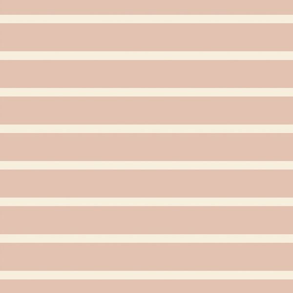 Easter Stripe in Delicate Blush