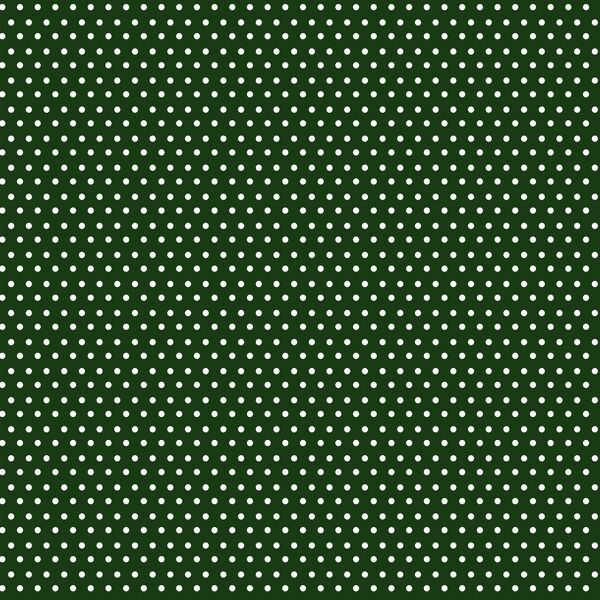 Polka Dots in Dark Green