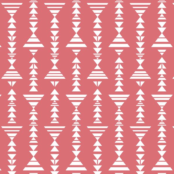 Little Tribal Stripe in Dahlia