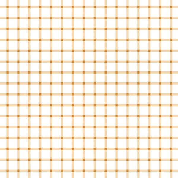 Fall Gingham Check in Golden