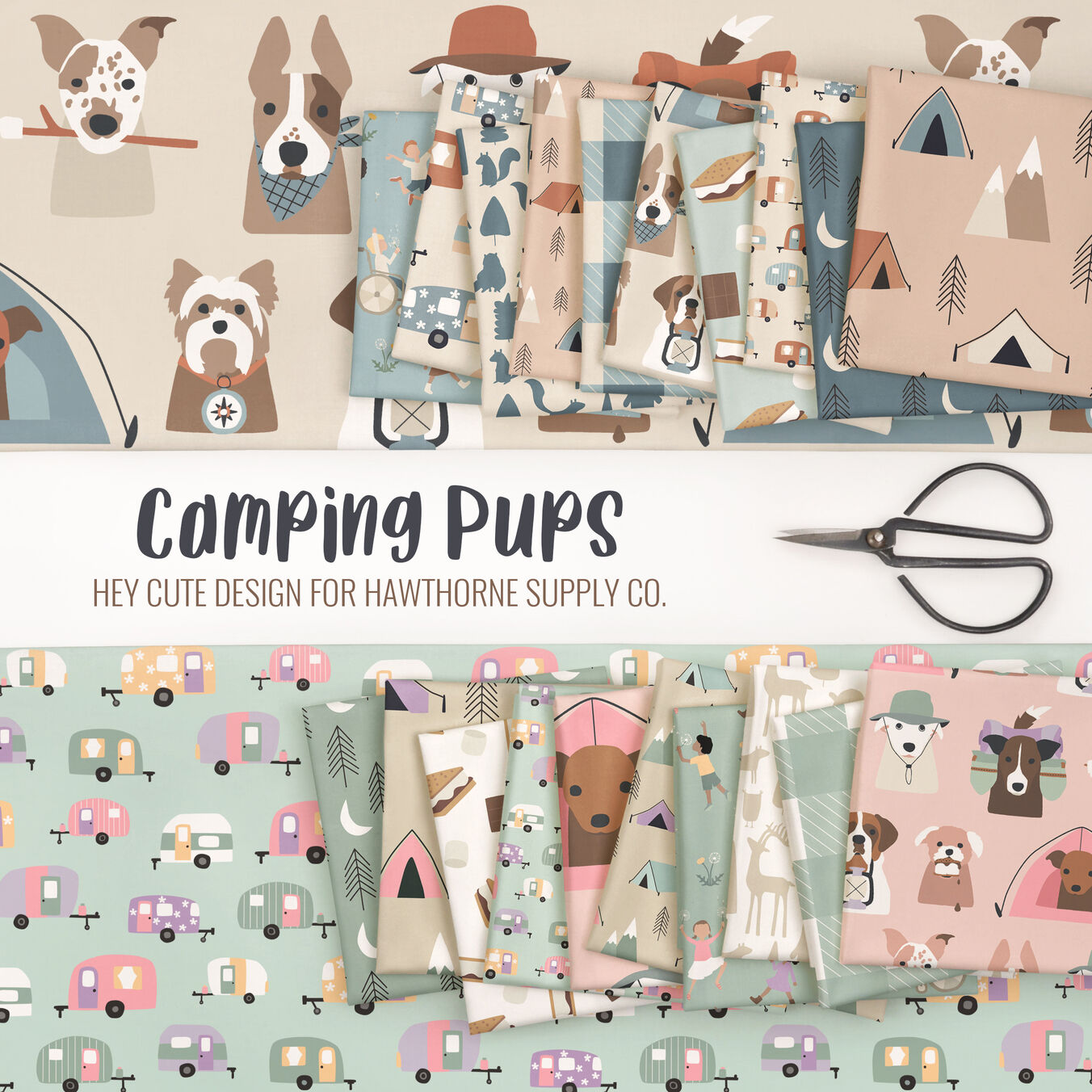 Camping Pups Poster Image