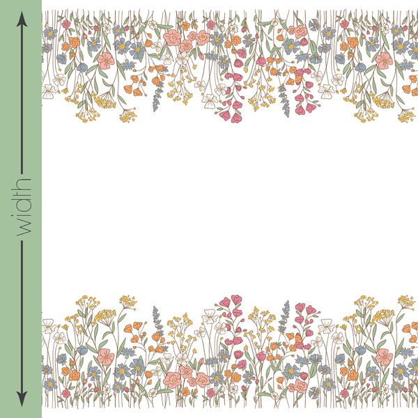 Wildflower Double Border in Summer Breeze