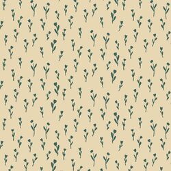 Silhouette Bloom in Thicket on Birch