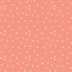 Tiny Blooms in Coral Peach
