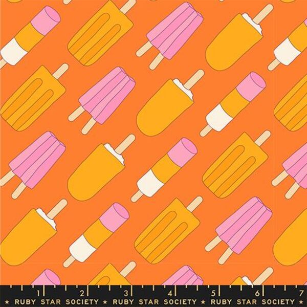 Ice Pops in Orange