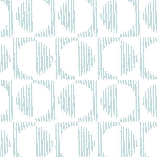 Half Moon Dot in Glacier Blue