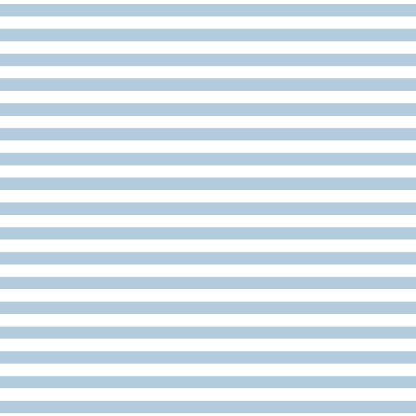 Horizontal Dress Stripe in Sky