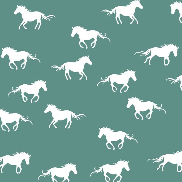 Horse Silhouette in Agate