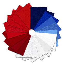 I've Got Hue, Babe Fat Quarter Bundle in Fireworks