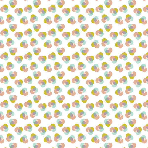 Color Wheel Dots in Pastel