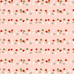 Garland in Marshmallow Pink