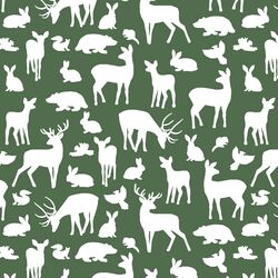 Forest Friends in Kale