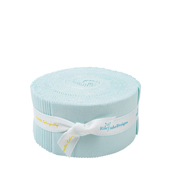 Confetti Cotton 2.5" Strip Roll in Bleached Denim
