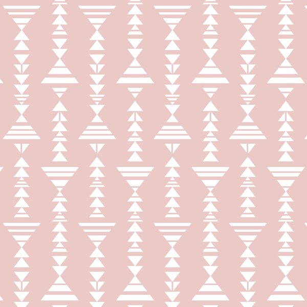 Little Tribal Stripe in Blush
