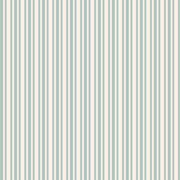 Ticking Stripe in Spring Blue