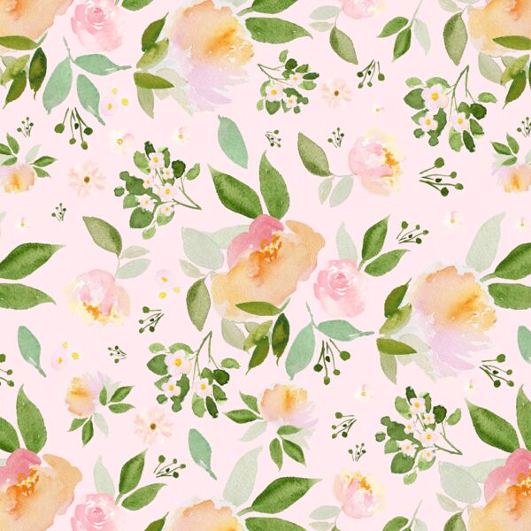 Spring Blossoms in Soft Peony