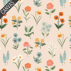 Garden Study Petite Canvas in Blush