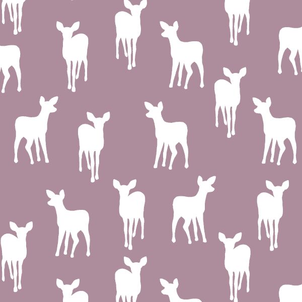 Fawn Silhouette in Celestial