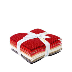 Texture Fat Quarter Bundle in Valentine