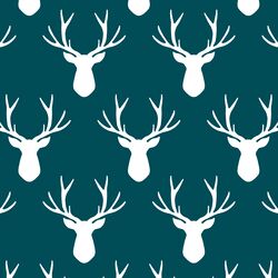 Stag Silhouette in Juniper