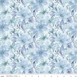 Floral in Blue
