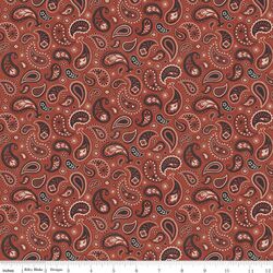 Paisley in Terracotta
