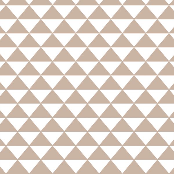 Triangle Mosaic in Sand