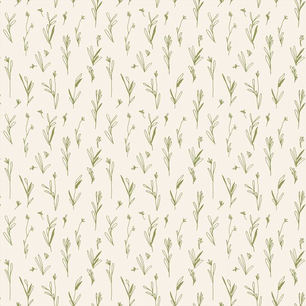 Woodland Garden in Cream