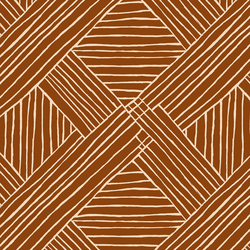 Diamond Stripe in Copper