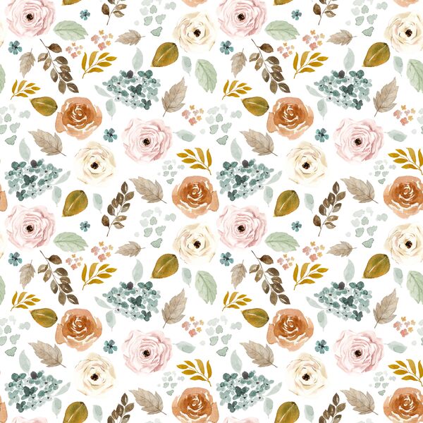 Desert Garden in White