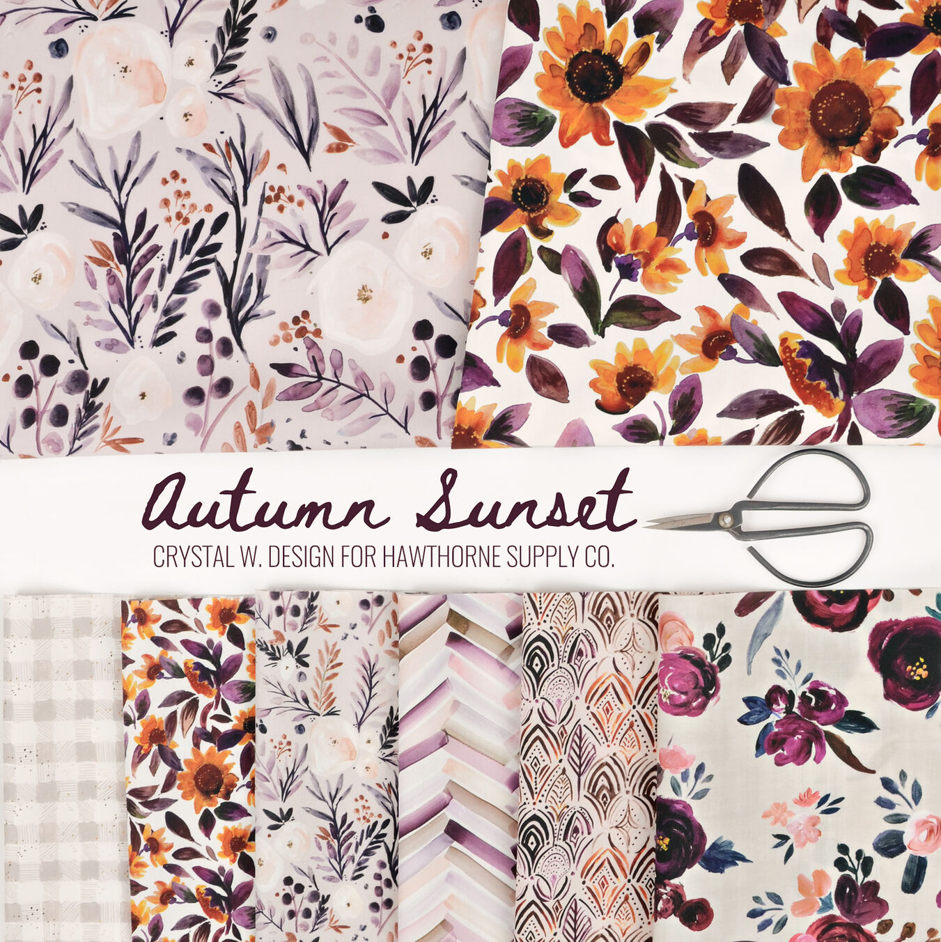 Autumn Sunset Poster Image