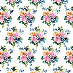 Tropical Bouquet in White