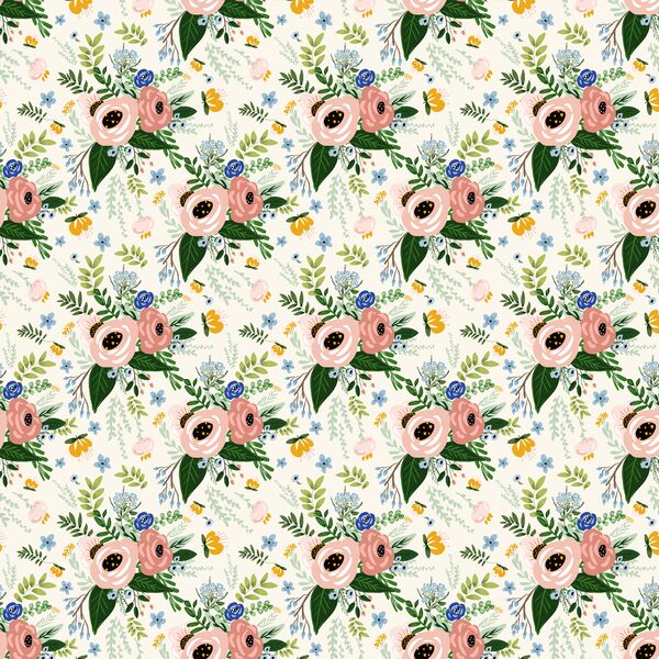Summer Woodland Garden in Ivory